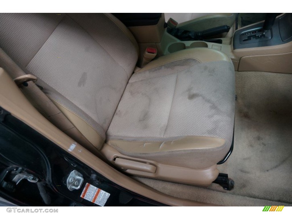 2003 Forester 2.5 X - Woodland Green Pearl / Beige photo #19