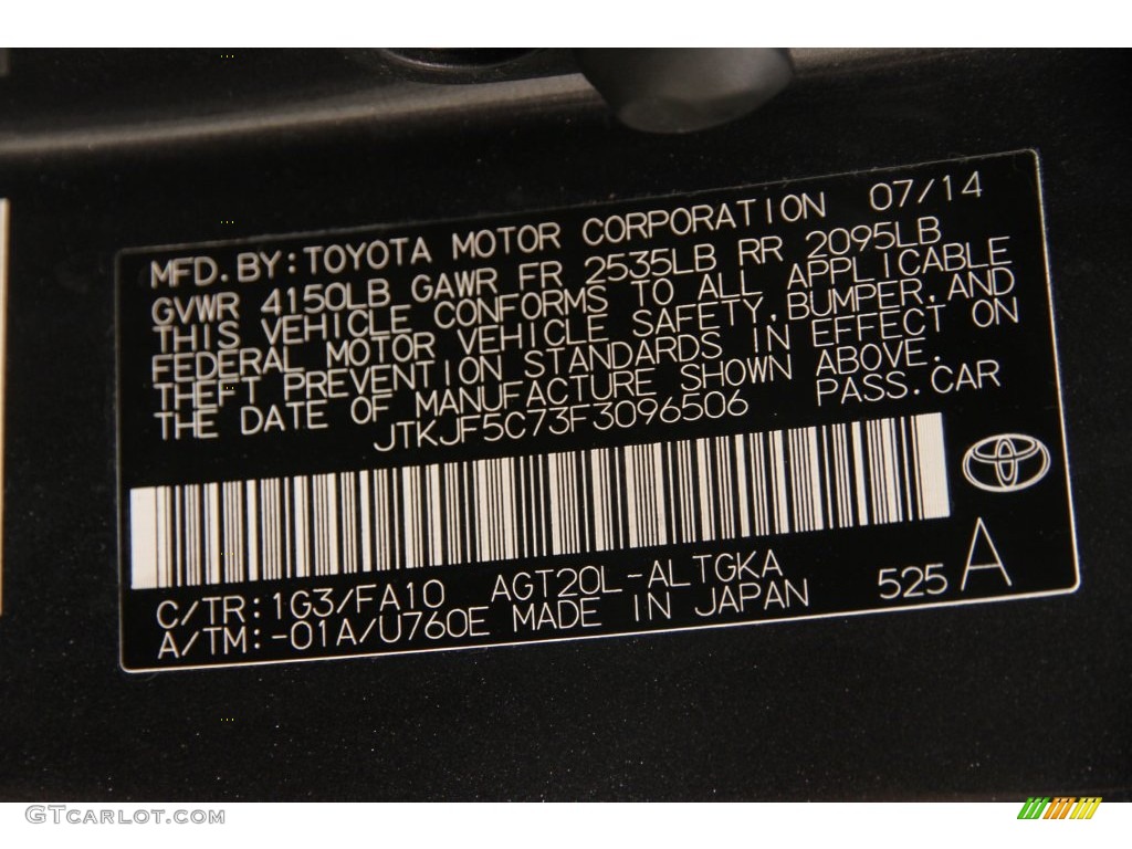 2015 tC  - Magnetic Gray Metallic / Dark Charcoal photo #14