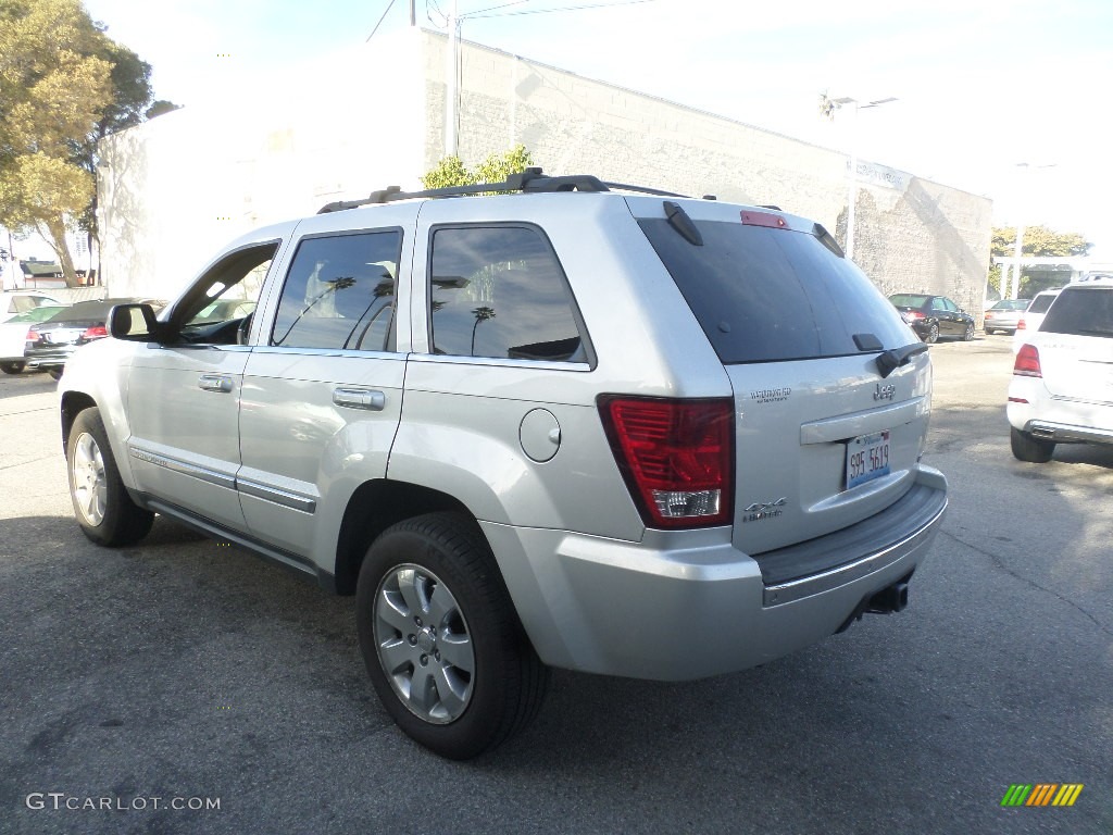 2008 Grand Cherokee Limited 4x4 - Bright Silver Metallic / Dark Slate Gray/Light Graystone photo #4