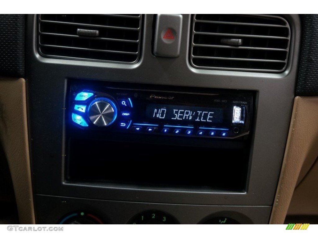 2003 Forester 2.5 X - Woodland Green Pearl / Beige photo #40