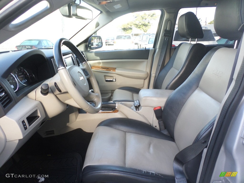 2008 Grand Cherokee Limited 4x4 - Bright Silver Metallic / Dark Slate Gray/Light Graystone photo #19