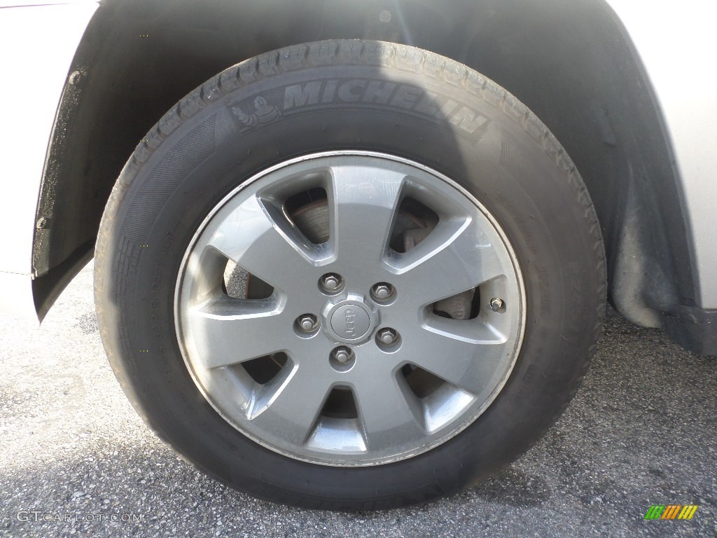 2008 Grand Cherokee Limited 4x4 - Bright Silver Metallic / Dark Slate Gray/Light Graystone photo #26