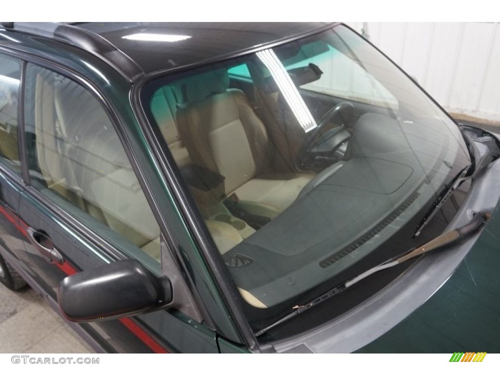 2003 Forester 2.5 X - Woodland Green Pearl / Beige photo #87