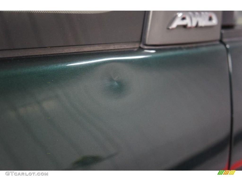 2003 Forester 2.5 X - Woodland Green Pearl / Beige photo #89