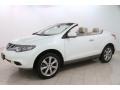 2014 Pearl White Nissan Murano CrossCabriolet AWD  photo #4