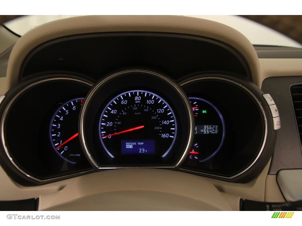 2014 Nissan Murano CrossCabriolet AWD Gauges Photo #110265747