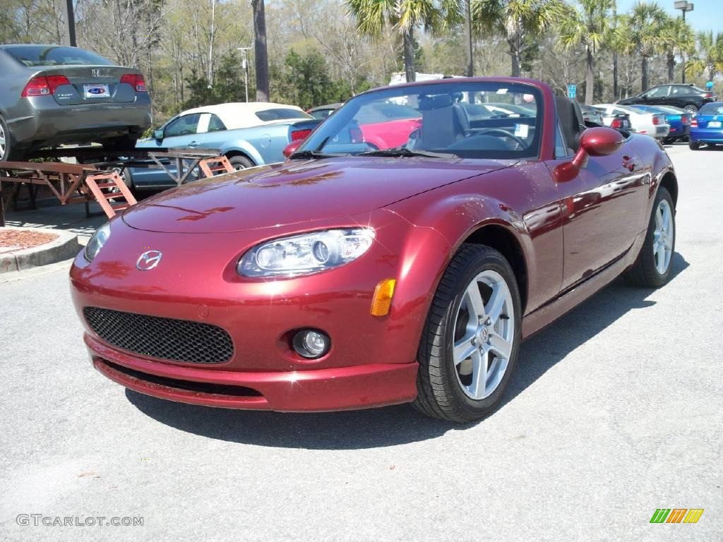 2006 MX-5 Miata Roadster - Copper Red Mica / Black photo #11