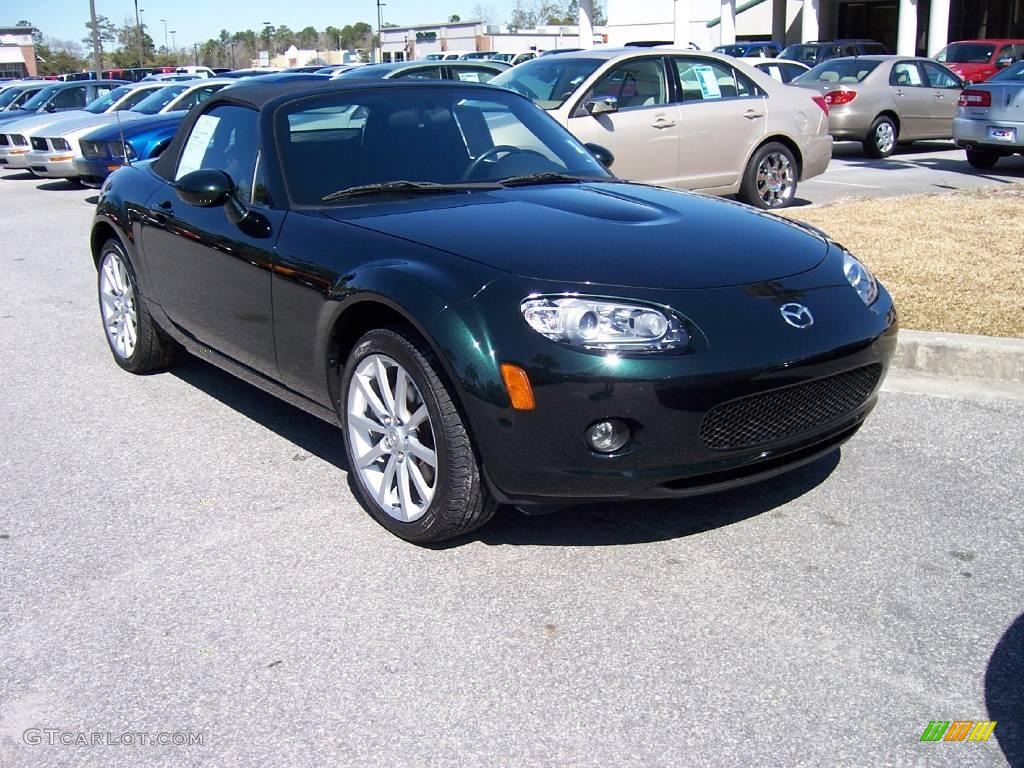 2007 MX-5 Miata Touring Roadster - Highland Green / Black photo #1