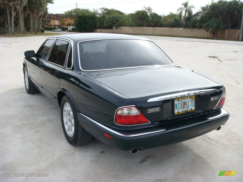 2000 XJ XJ8 - British Racing Green / Cashmere photo #5