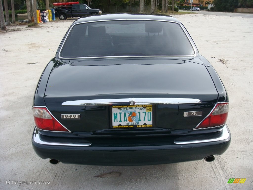 2000 XJ XJ8 - British Racing Green / Cashmere photo #6