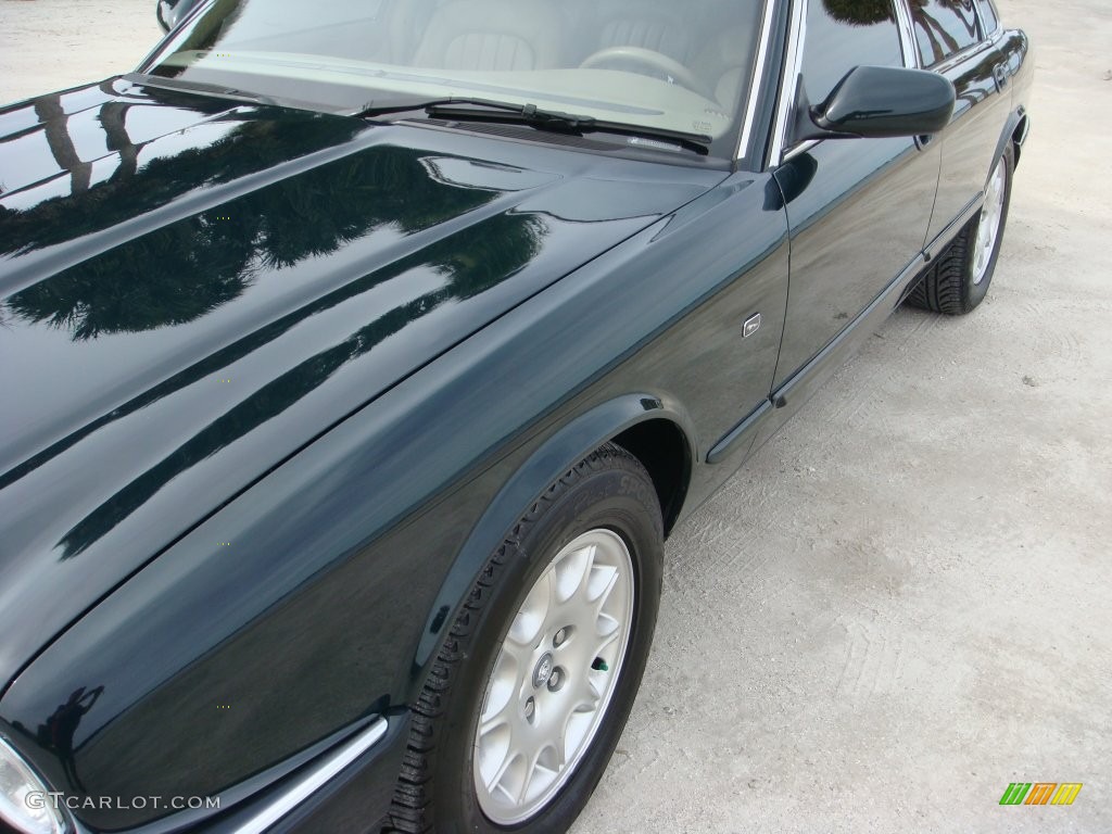 2000 XJ XJ8 - British Racing Green / Cashmere photo #10