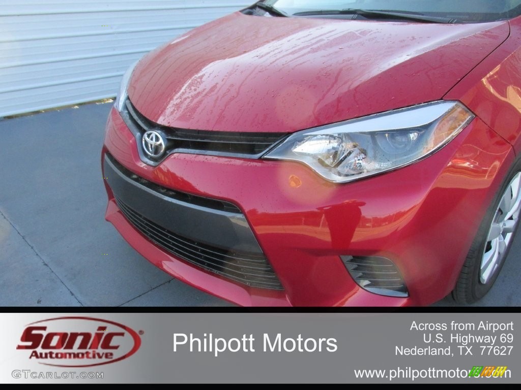 2016 Barcelona Red Metallic Toyota Corolla LE 110251288 Photo 10