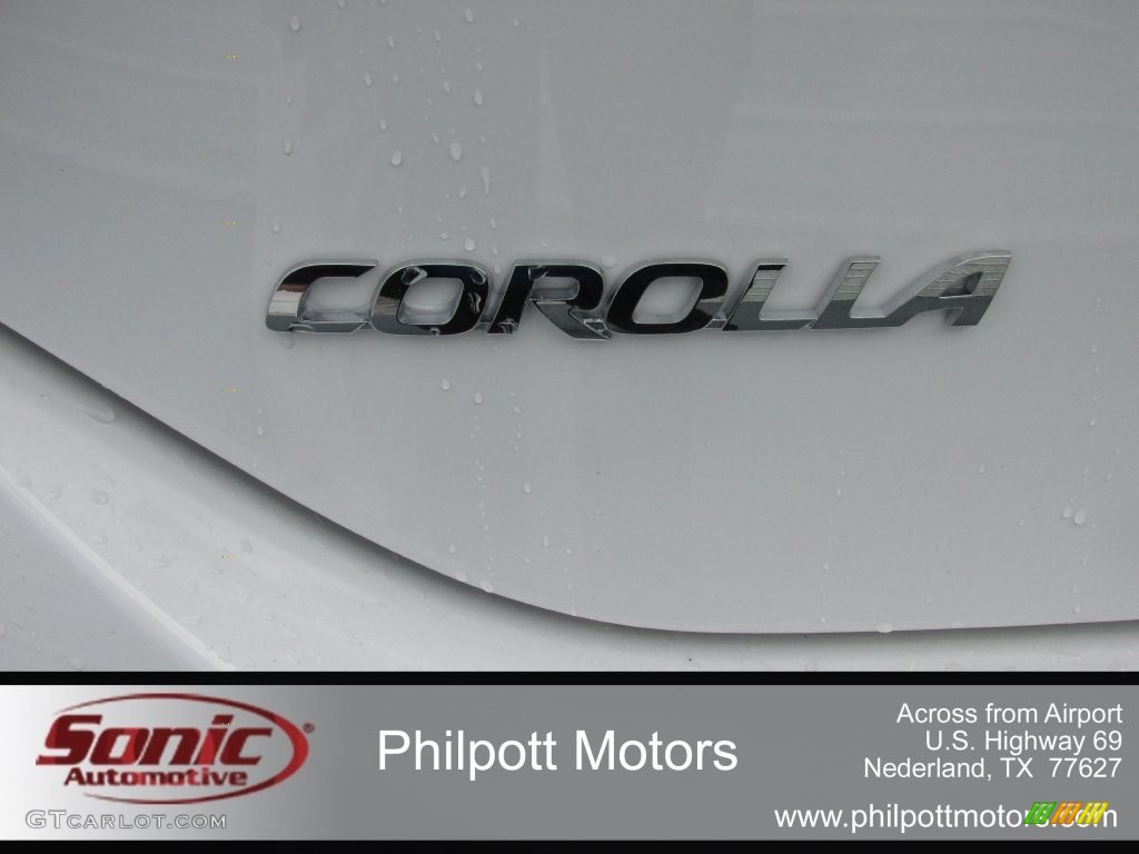 2016 Corolla S Plus - Super White / Black photo #14