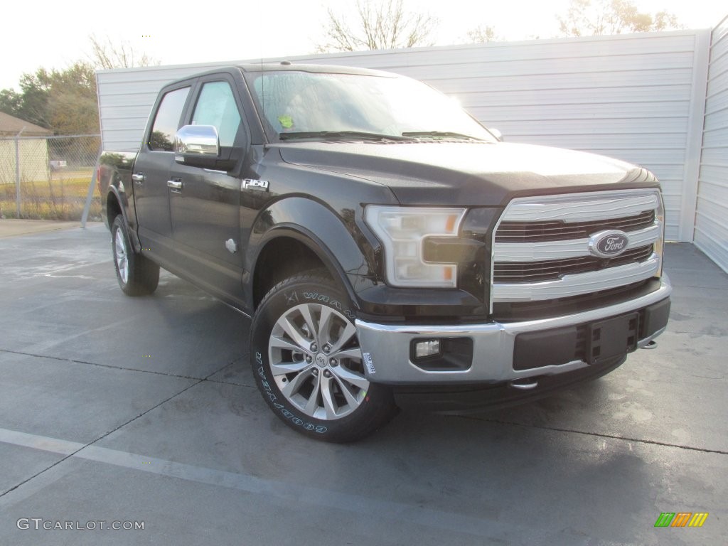 2016 F150 King Ranch SuperCrew 4x4 - Shadow Black / King Ranch Java photo #2