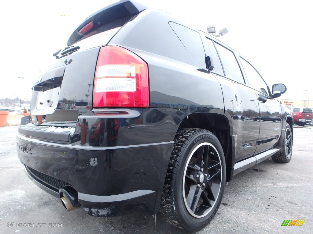 2009 Compass Sport - Brilliant Black Crystal Pearl / Dark Slate Gray/Medium Slate Gray photo #9