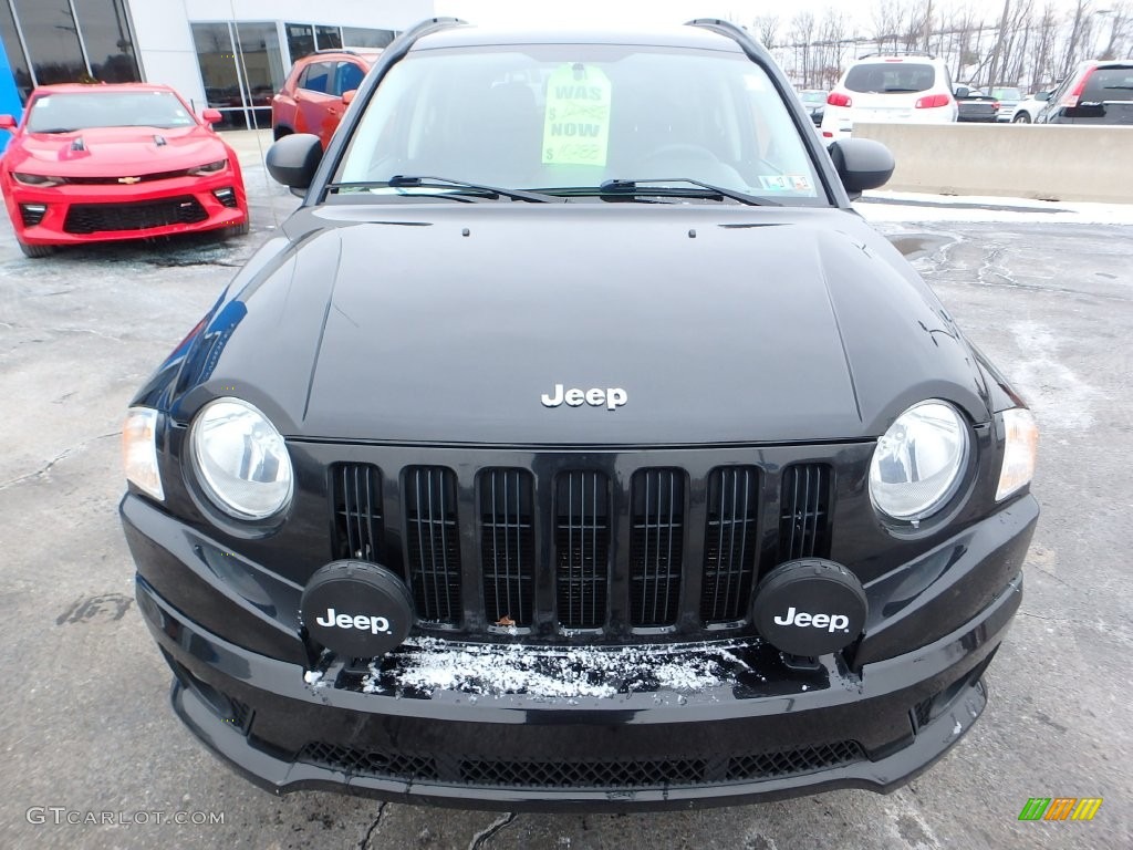 2009 Compass Sport - Brilliant Black Crystal Pearl / Dark Slate Gray/Medium Slate Gray photo #13