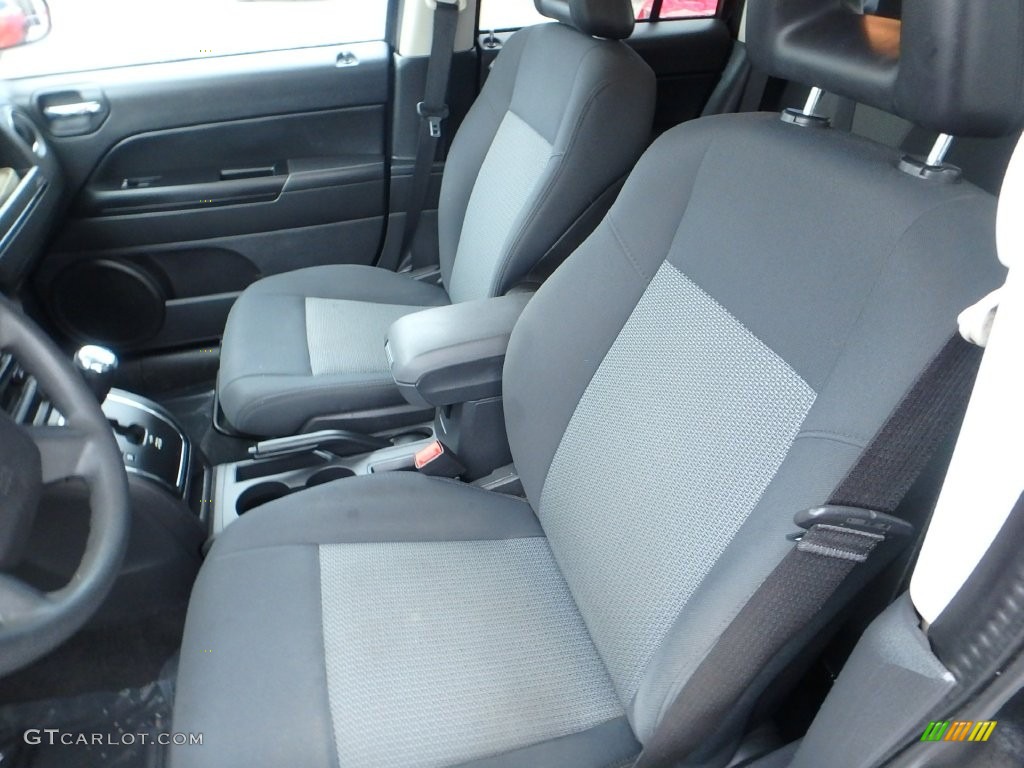 2009 Compass Sport - Brilliant Black Crystal Pearl / Dark Slate Gray/Medium Slate Gray photo #21