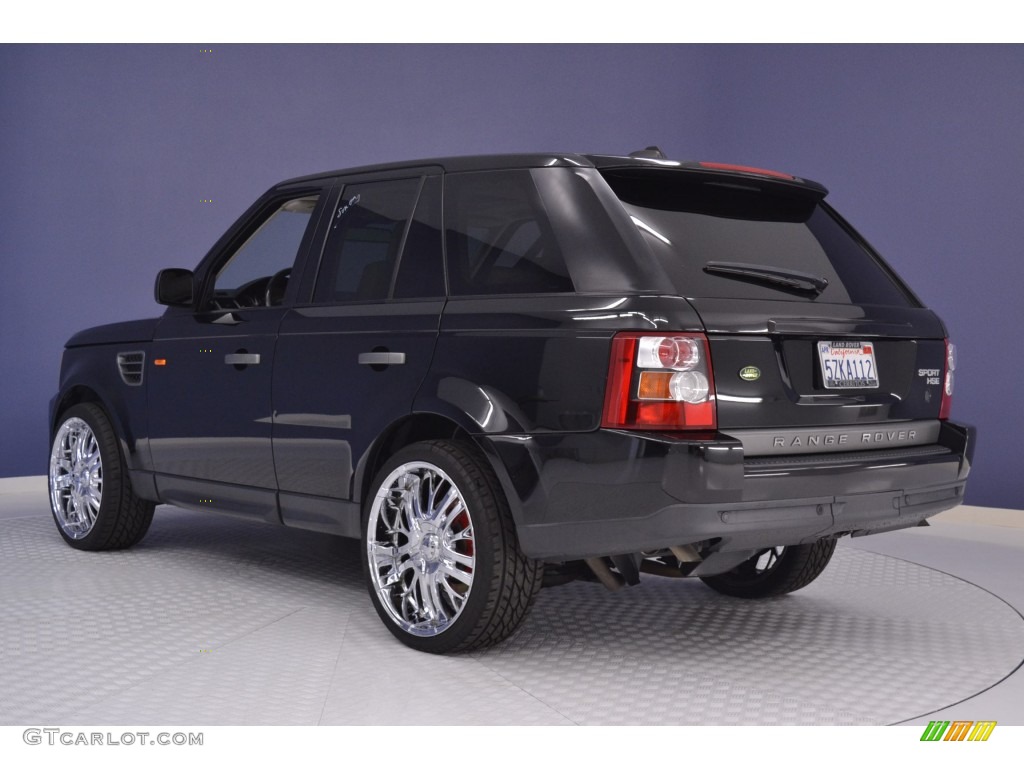 2007 Range Rover Sport HSE - Java Black Pearl / Alpaca Beige photo #5