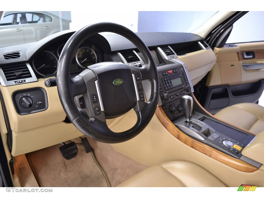 2007 Range Rover Sport HSE - Java Black Pearl / Alpaca Beige photo #12