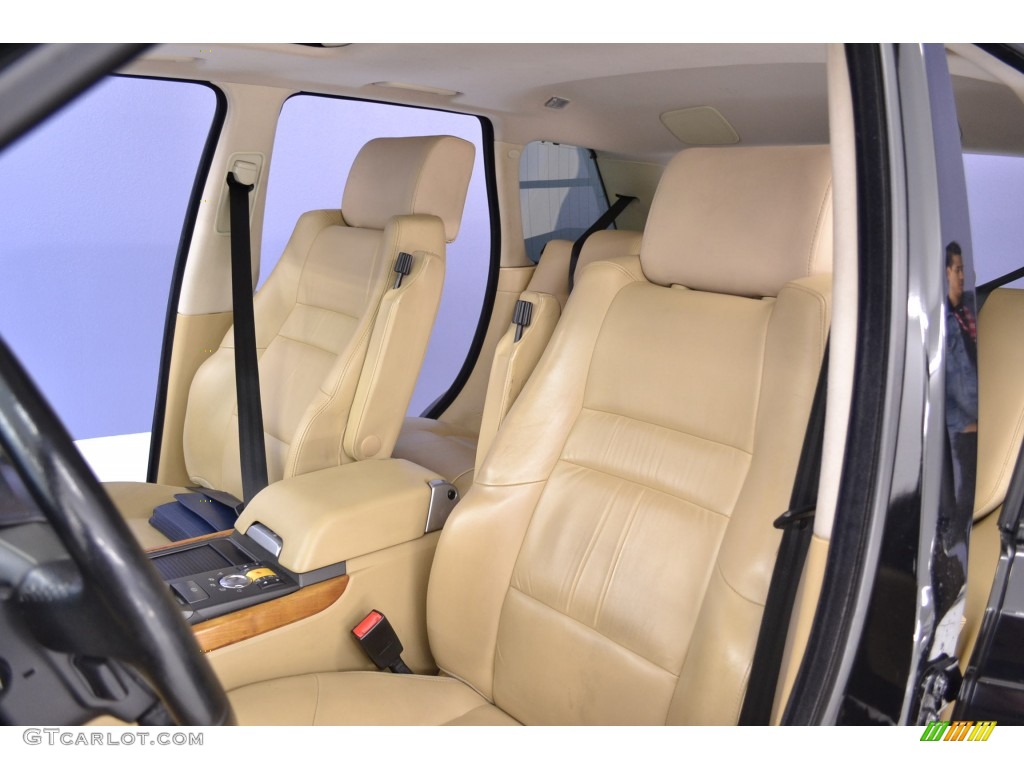 2007 Range Rover Sport HSE - Java Black Pearl / Alpaca Beige photo #14