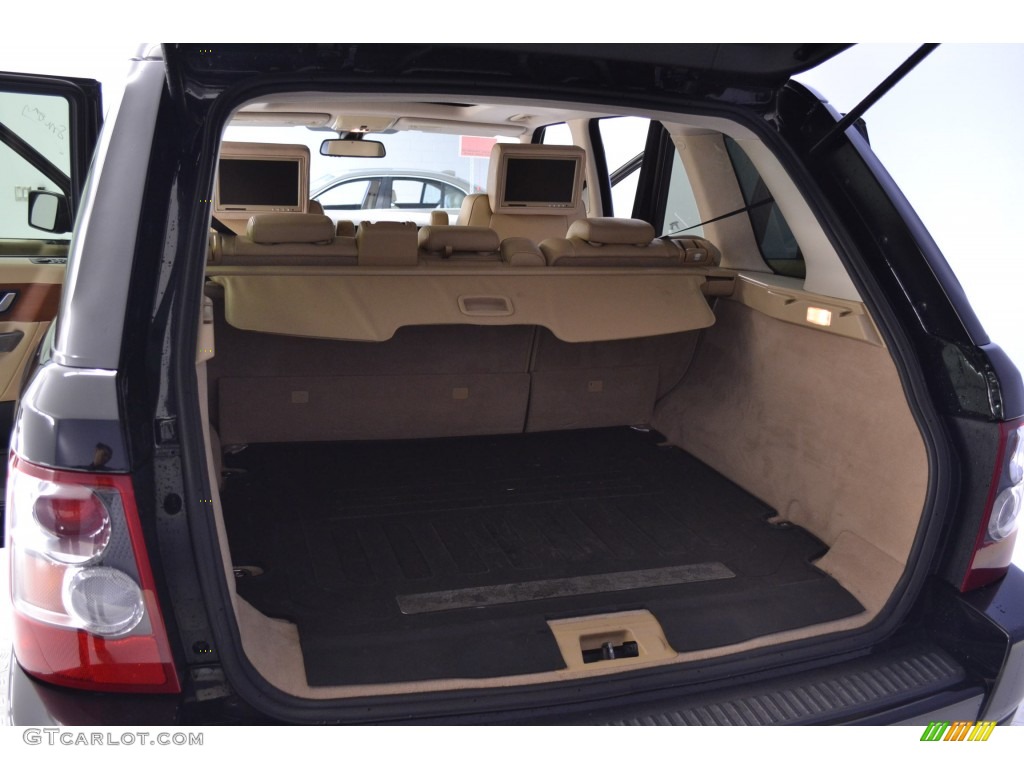 2007 Range Rover Sport HSE - Java Black Pearl / Alpaca Beige photo #17