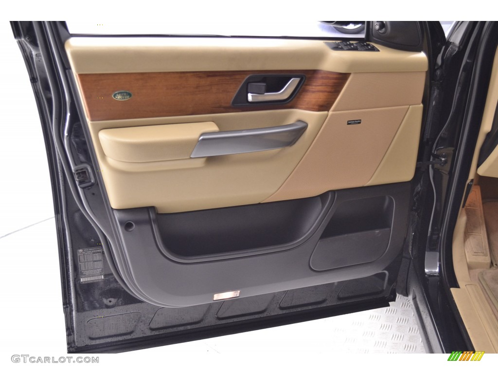 2007 Range Rover Sport HSE - Java Black Pearl / Alpaca Beige photo #18
