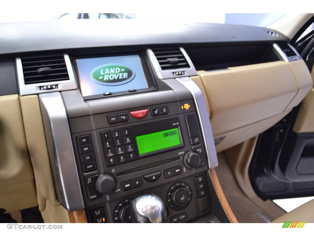 2007 Range Rover Sport HSE - Java Black Pearl / Alpaca Beige photo #19