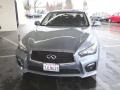 2015 Hagane Blue Infiniti Q50 S 3.7  photo #2