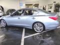 2015 Hagane Blue Infiniti Q50 S 3.7  photo #16