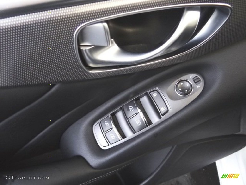 2015 Q50 3.7 - Moonlight White / Graphite photo #19