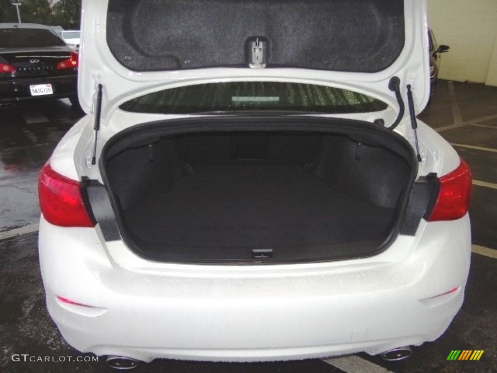 2015 Q50 3.7 - Moonlight White / Graphite photo #37