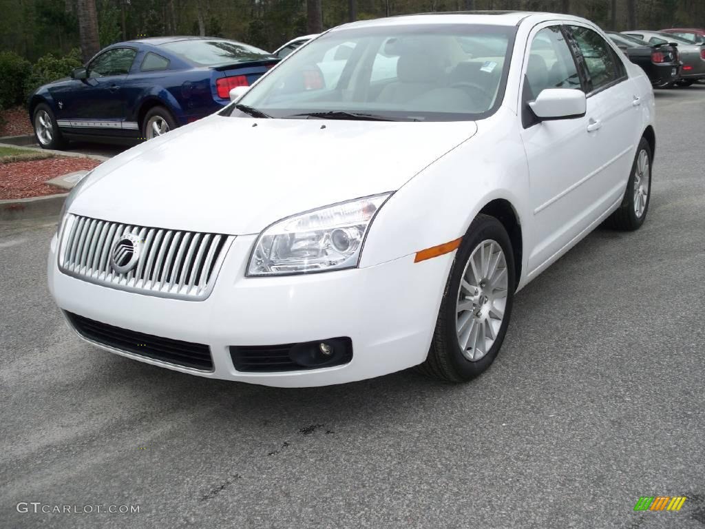 2006 Oxford White Mercury Milan V6 Premier 11015584 Photo 11 2006 Milan V6 Premier Oxford White Camel Photo 11