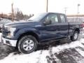 2016 Blue Jeans Ford F150 XL SuperCab 4x4  photo #4