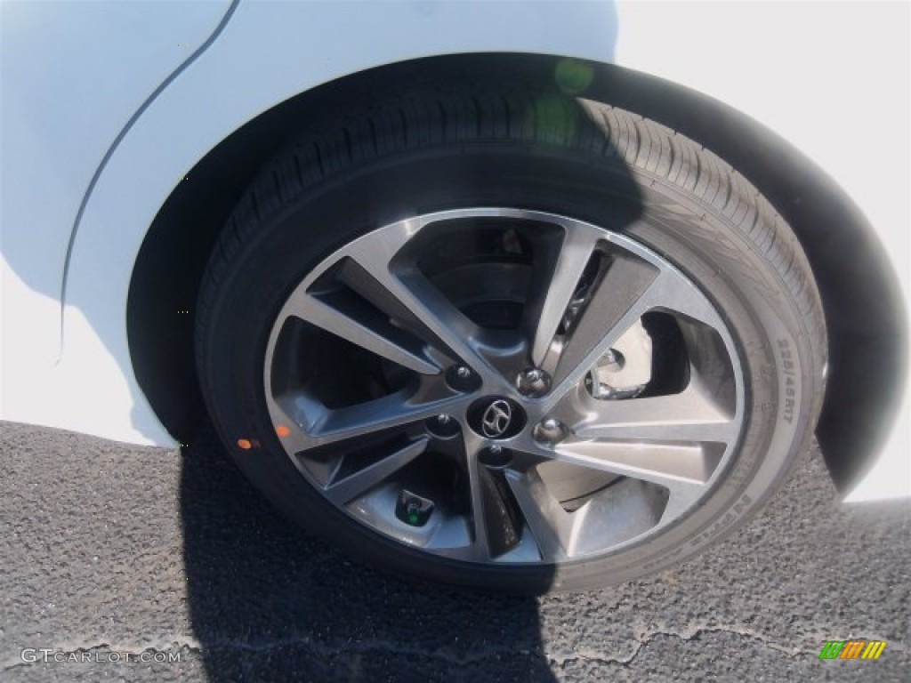 2017 Elantra Limited - White / Beige photo #20