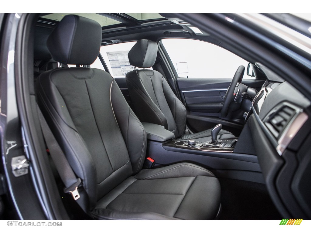 Black Interior 2016 BMW 3 Series 328d xDrive Sports Wagon Photo #110284218