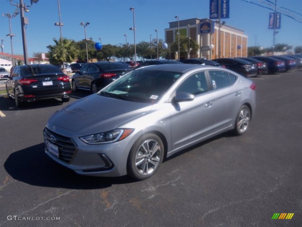 2017 Elantra Limited - Gray / Gray photo #8