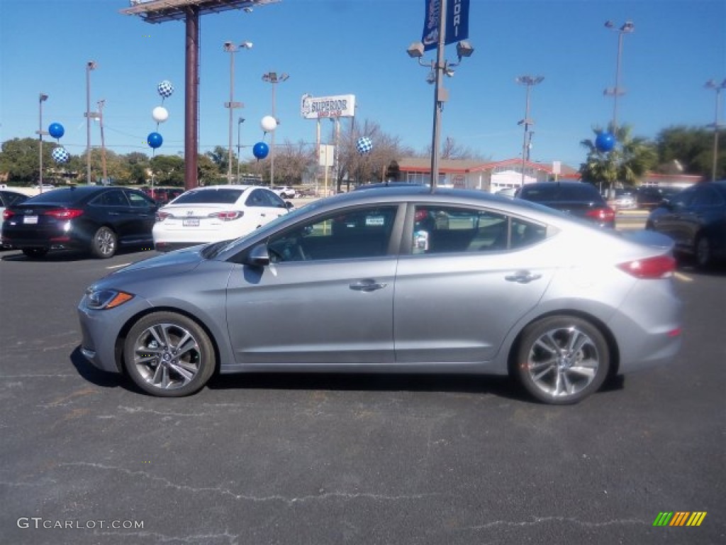 2017 Elantra Limited - Gray / Gray photo #10