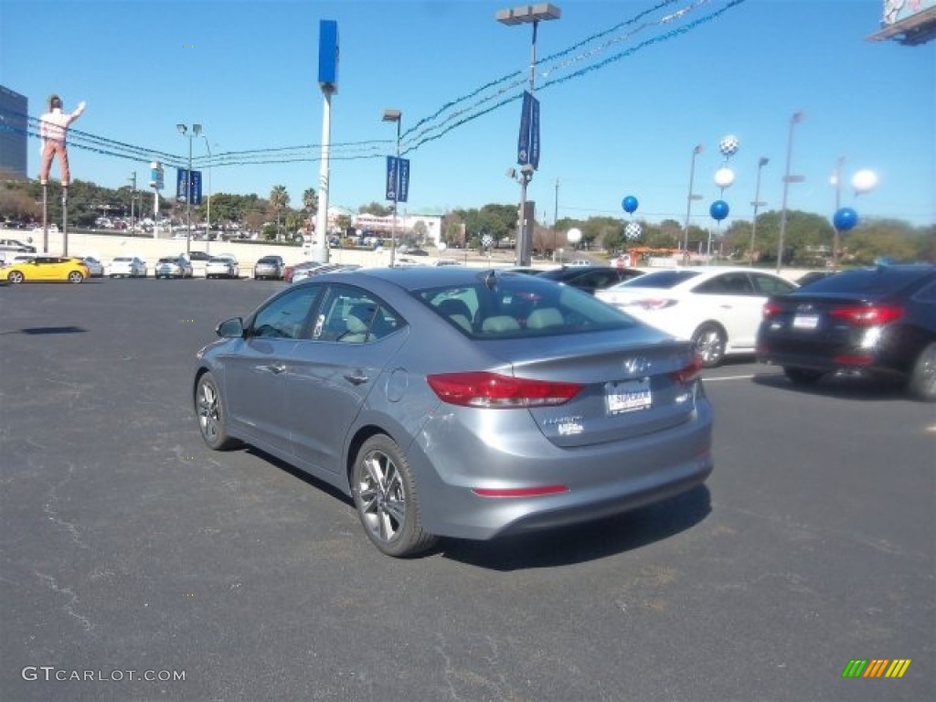 2017 Elantra Limited - Gray / Gray photo #11