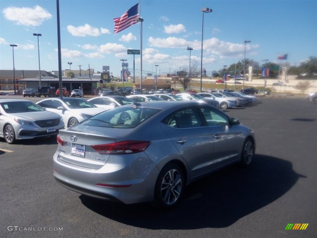 2017 Elantra Limited - Gray / Gray photo #13