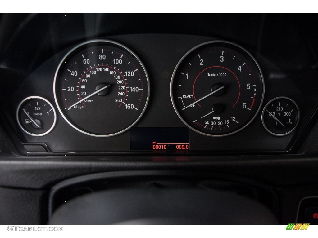 2016 BMW 3 Series 328d xDrive Sports Wagon Gauges Photos