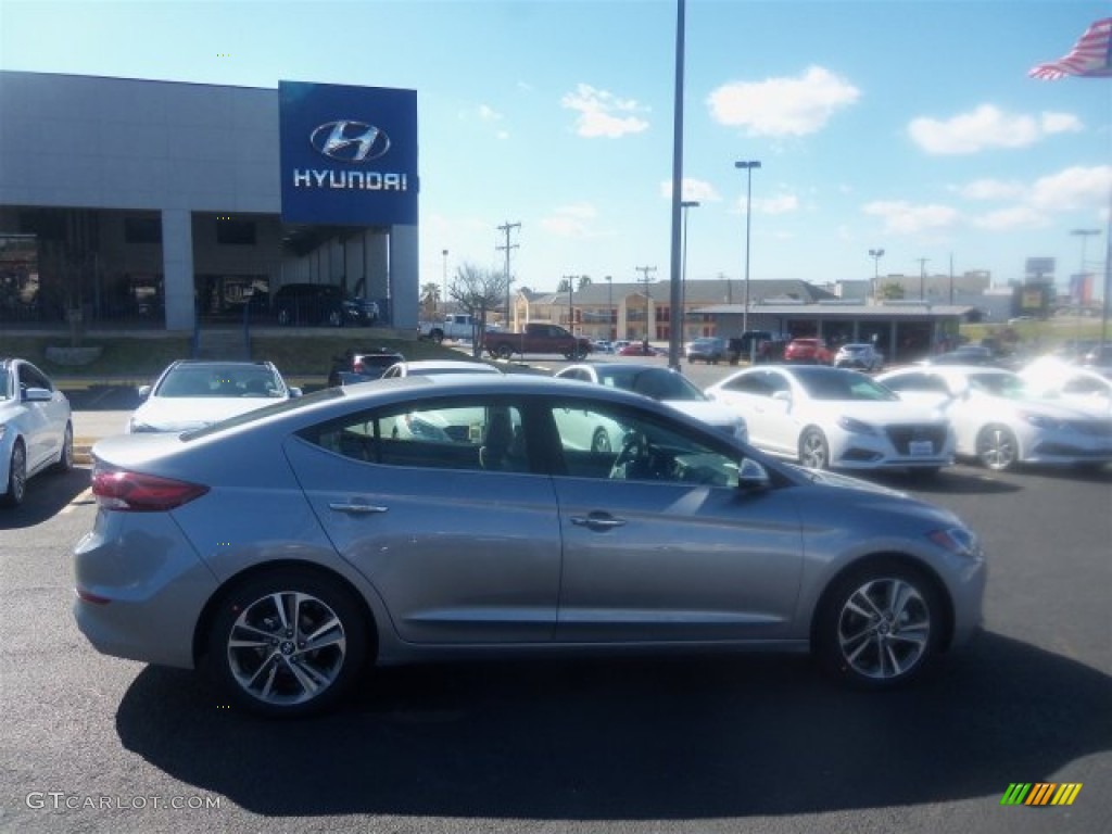 2017 Elantra Limited - Gray / Gray photo #14
