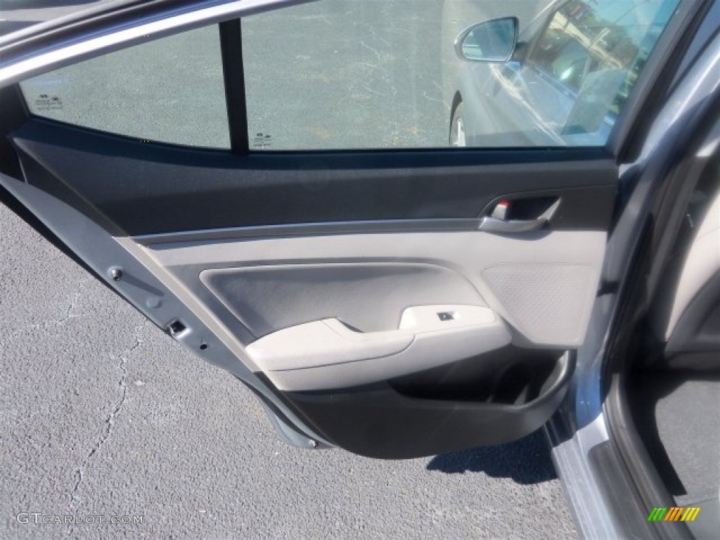 2017 Elantra Limited - Gray / Gray photo #22