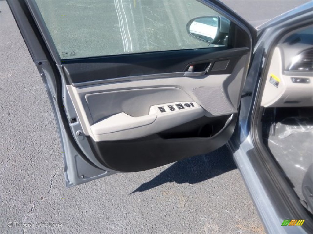 2017 Elantra Limited - Gray / Gray photo #23