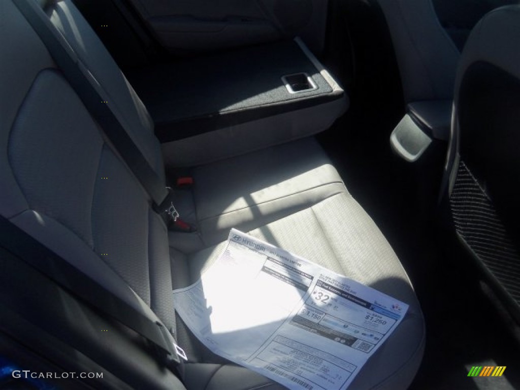 2017 Elantra Limited - Electric Blue / Gray photo #16