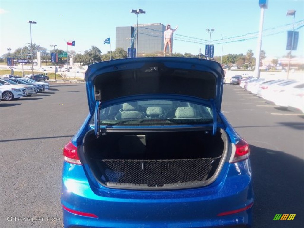 2017 Elantra Limited - Electric Blue / Gray photo #18