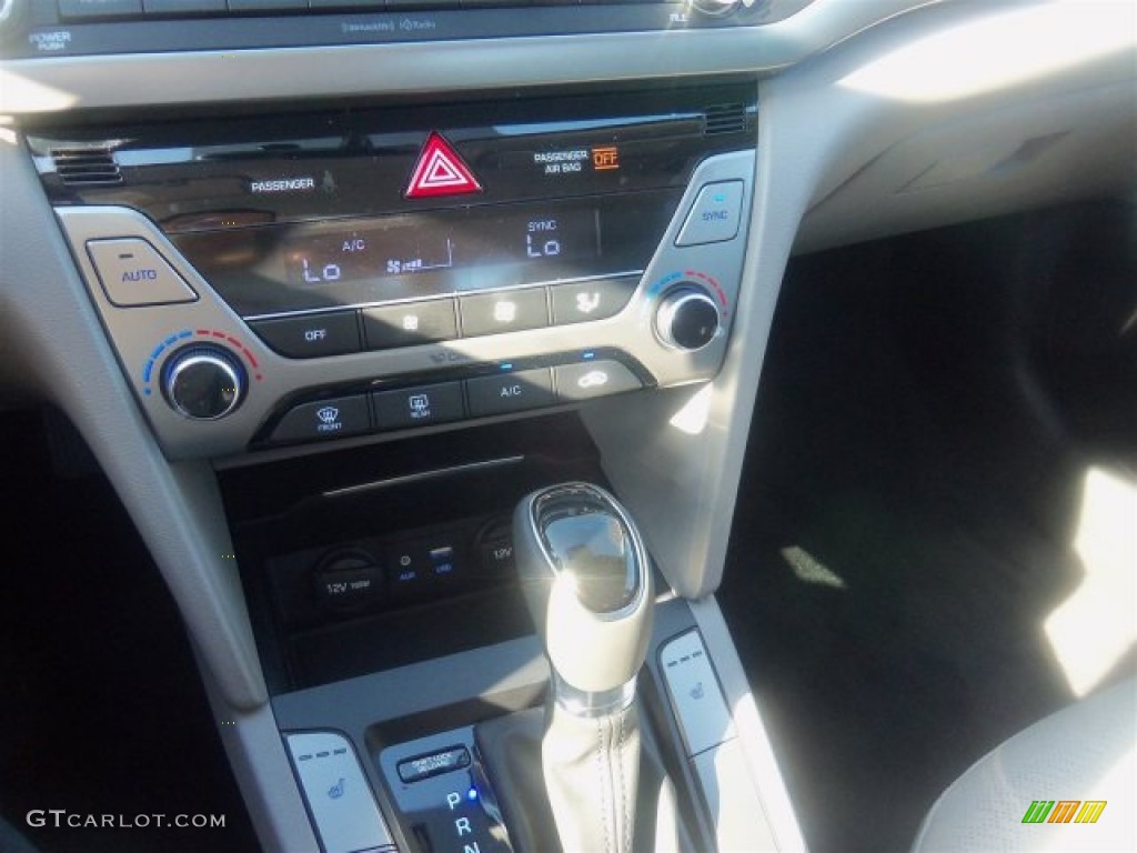 2017 Elantra Limited - Electric Blue / Gray photo #23