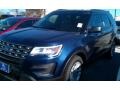 2016 Blue Jeans Metallic Ford Explorer FWD  photo #7