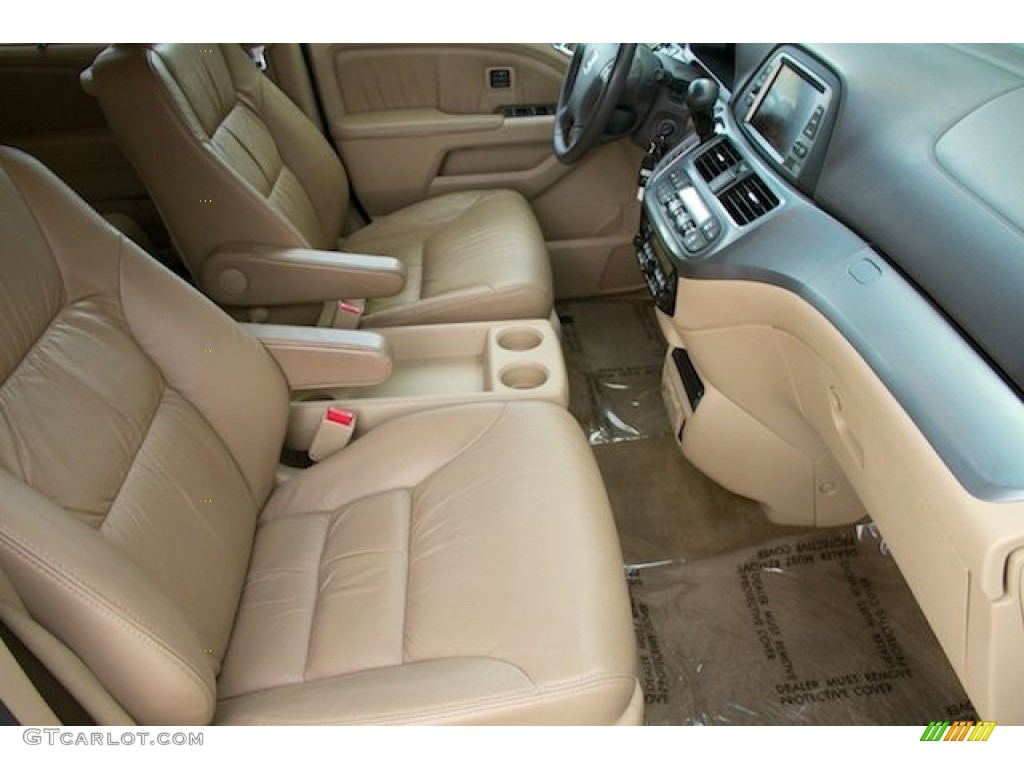 2010 Odyssey Touring - Taffeta White / Beige photo #23