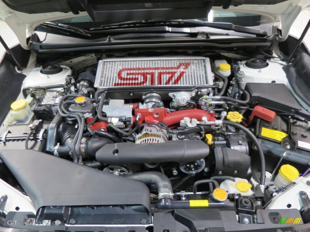 2015 WRX STI Limited - Crystal White Pearl / Carbon Black photo #18