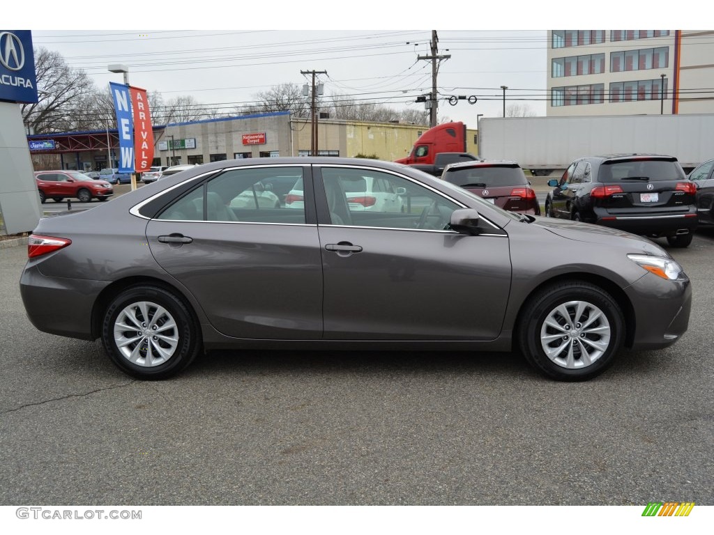 2015 Camry LE - Predawn Gray Mica / Ash photo #2